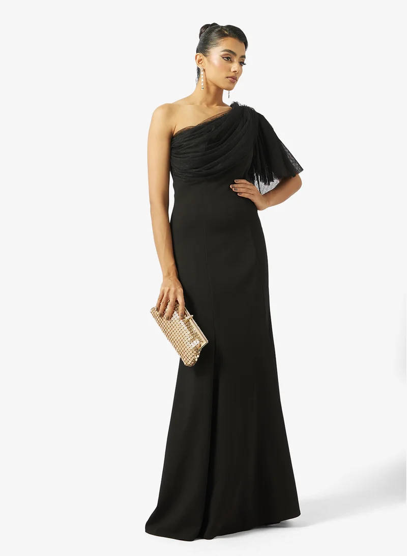 Iyra  One Shoulder Maxi Dress for Women | Best Price UAE